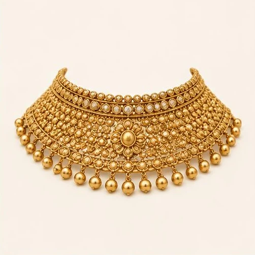 Mumtaz Gold Choker
