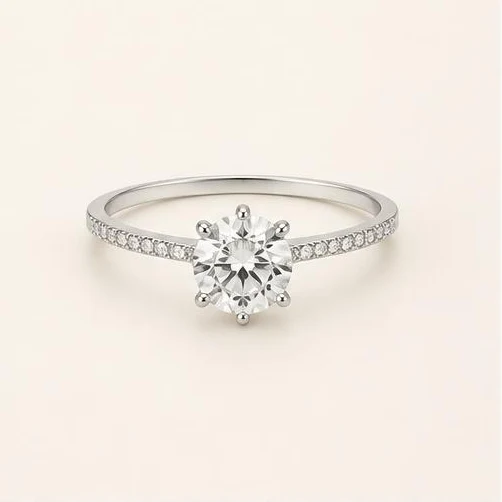 Chand Silver Solitaire
